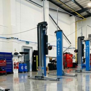 Ravaglioli KPX337WK - The popular choice for garages and workshops requiring a two post lift - Lions Equipment (UK) Ltd - Garage Equipment Engineers